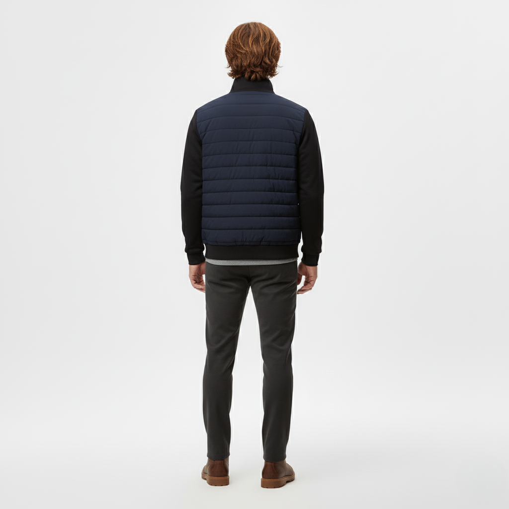 Lightweight Quilted Zip Jacket