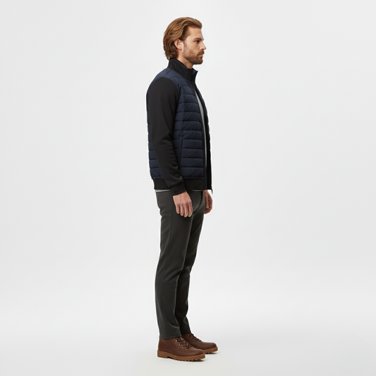 Lightweight Quilted Zip Jacket