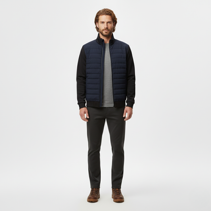 Lightweight Quilted Zip Jacket
