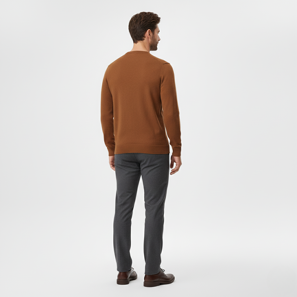 Crew Neck Knit Sweater