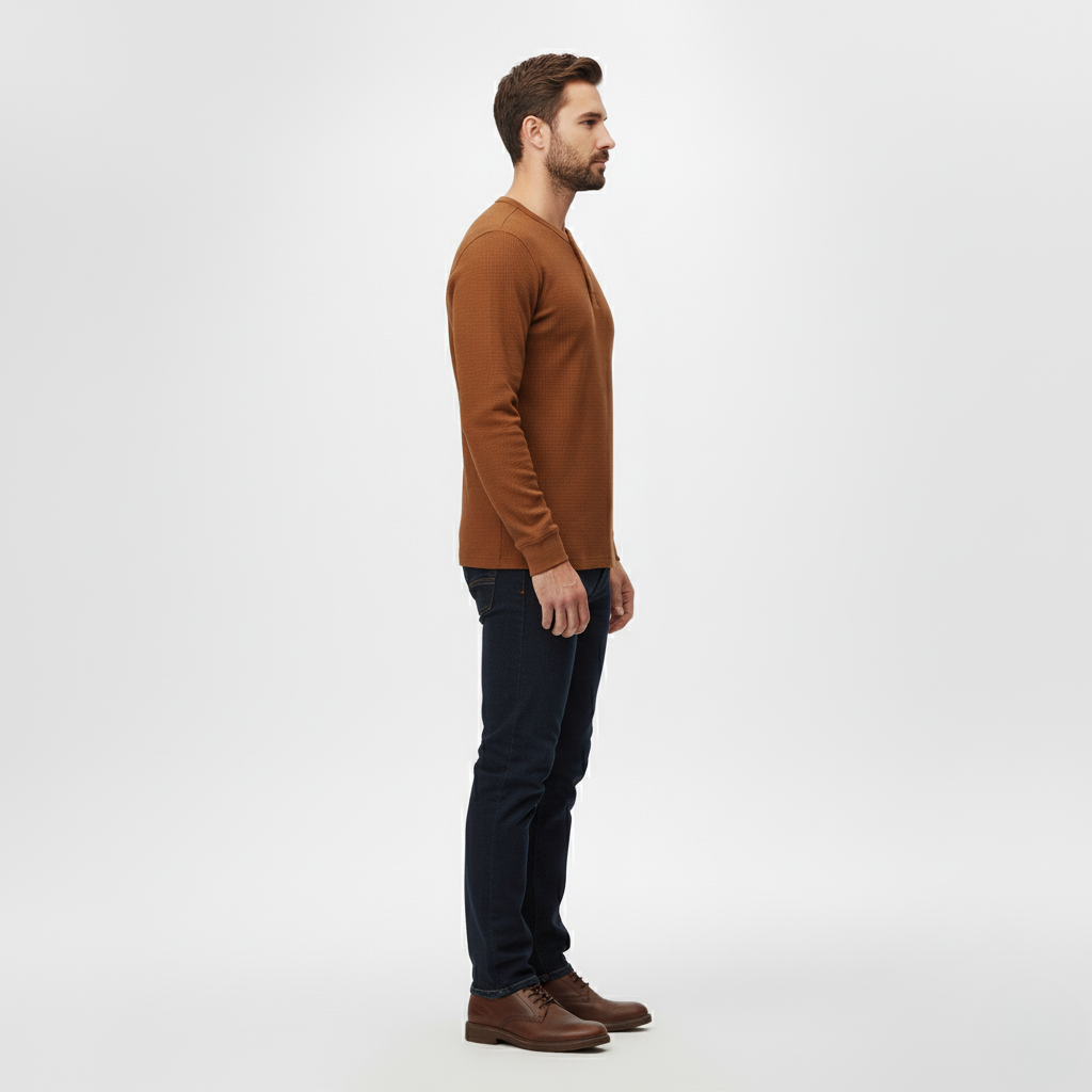 Henley Long Sleeve Shirt