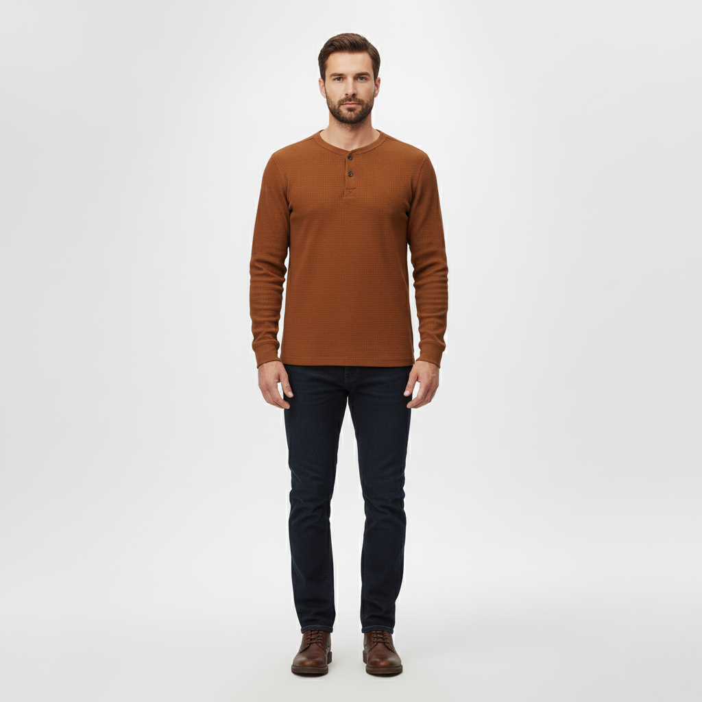 Henley Long Sleeve Shirt