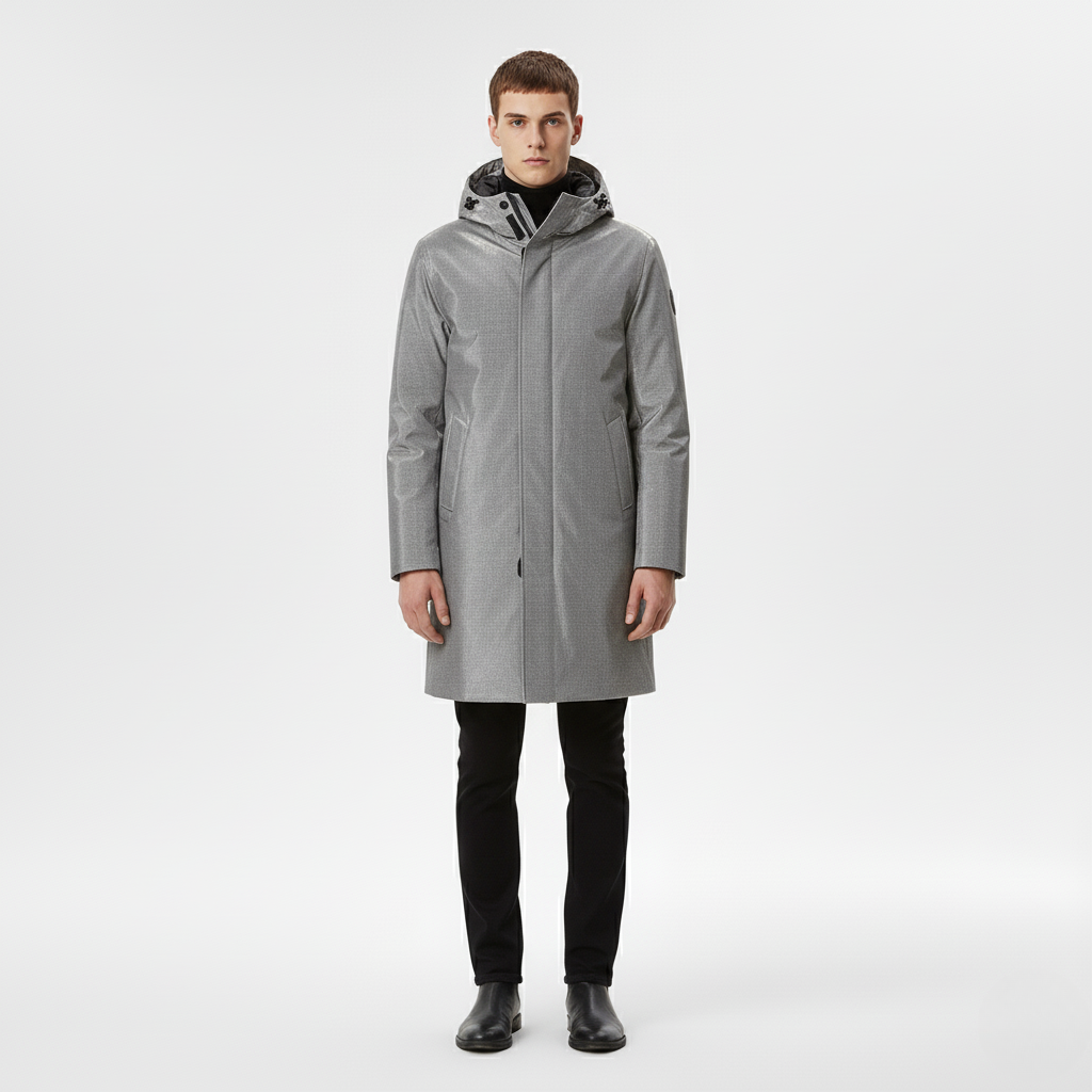 Hooded Parka Coat