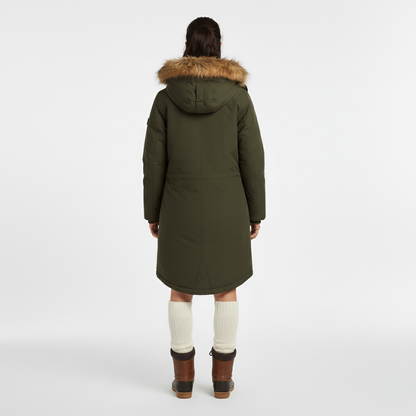 Faux-Fur Trim Parka
